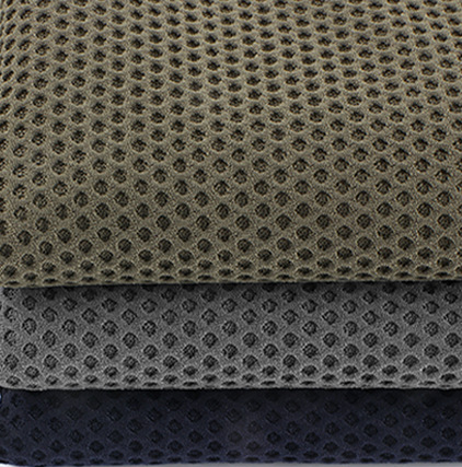 高弹峰巢网眼布