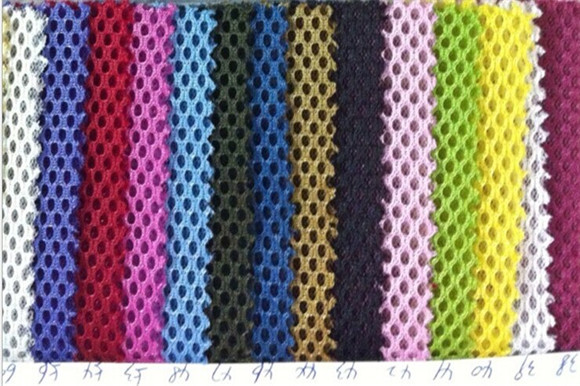 小孔三明治网布 200色现货