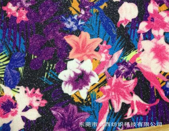 箱包鞋材格利特印花面料厂家直销