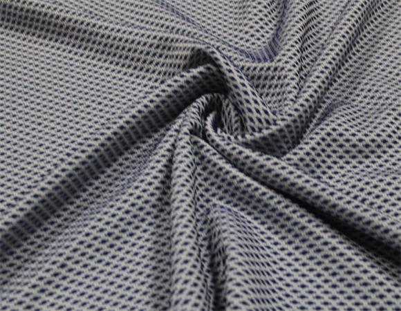 纯涤网眼布色织网布双色网布鞋服用布
