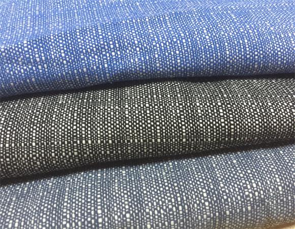 棉麻色织布 双色棉麻布 服装面料