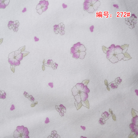 双面针织印花面料现货供应